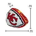 thumbnail image 4 of Logo Brands Kansas City Chiefs XL Puff Pillow, 4 of 5