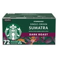 thumbnail image 1 of Starbucks Dark Roast K-Cup Coffee Pods, Single-Origin Sumatra, 72 ct., 1 of 7