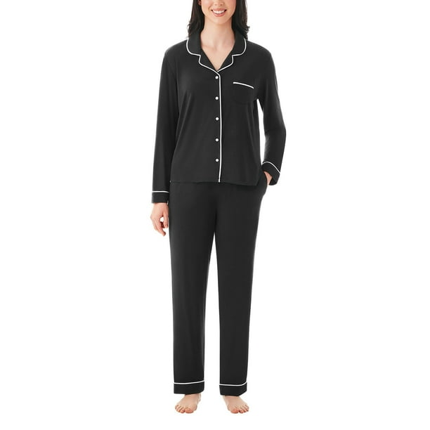 新品未開封パジャマムーン　じんまく　pajamamoon Member's Mark Women's Notch Collar Pajama Set - Samsclub.com