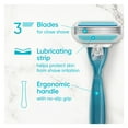 thumbnail image 3 of Venus Original Smooth Women's Razor, 3 Blade, Handle + 16 Cartridges, 3 of 10