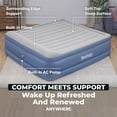 thumbnail image 15 of Bestway 22" King Air Mattress w/ Pump and Antimicrobial Coat, 15 of 16