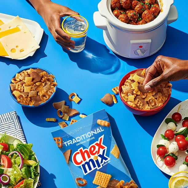 Chex Mix Traditional Savory Snack Mix, 40