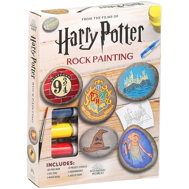 Harry Potter Rock Painting Kit, Mixed Media