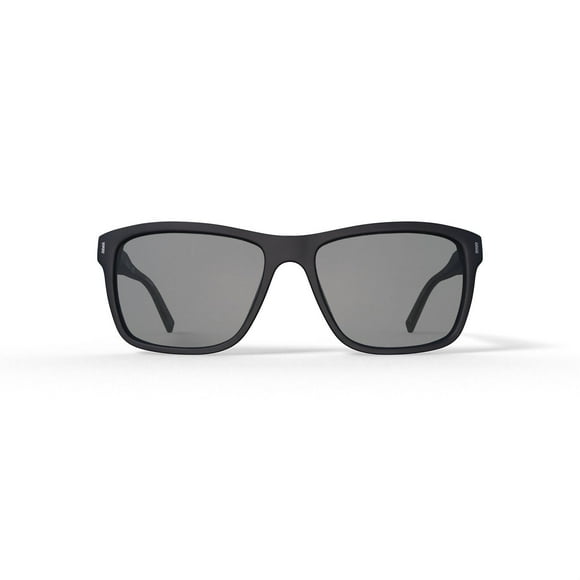 Nautica N6249SC Matte Black Modified Rectangle Sunglasses