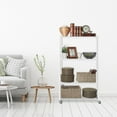 thumbnail image 9 of Seville Classics 4-Tier Steel Wire Shelving, 36" W x 14" D x 56.5"H, 9 of 13