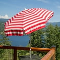 thumbnail image 2 of DestinationGear 6' Italian Acrylic Striped Patio Umbrella, 2 of 2