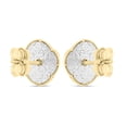 thumbnail image 4 of Diamond Cut Knot Stud Earrings in 14K Gold, 4 of 8