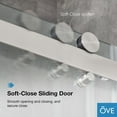 thumbnail image 8 of OVE Decors Bel Soft Close 60" W x 32" D x 78-3/4" H  Corner Shower with Sliding Door, Side Panel & Base, 8 of 9