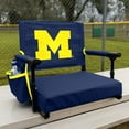thumbnail image 2 of Logo Brands Michigan Wolverines Premium Stadium Seat, 2 of 6