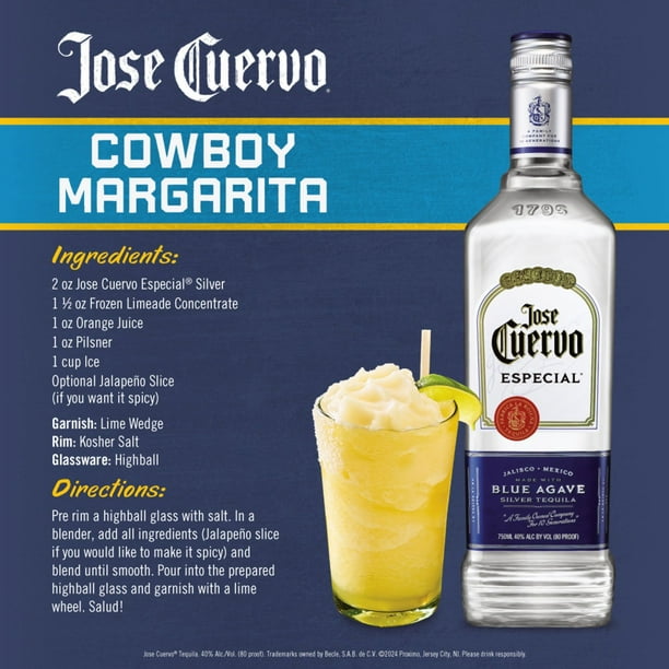【超希少】エアーポップ看板 　Jose Cuervo Especial Jose Cuervo Especial Silver Tequila 1 L - Samsclub.com