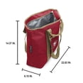 thumbnail image 3 of Logo Brands San Francisco 49ers Gameday Insulated Tote, 3 of 3