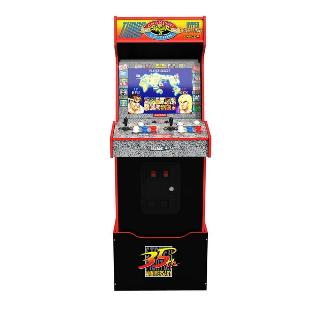 Borne d arcade 14 jeux Arcade1Up Street Fighter Legacy Edition - Jeux vidéo