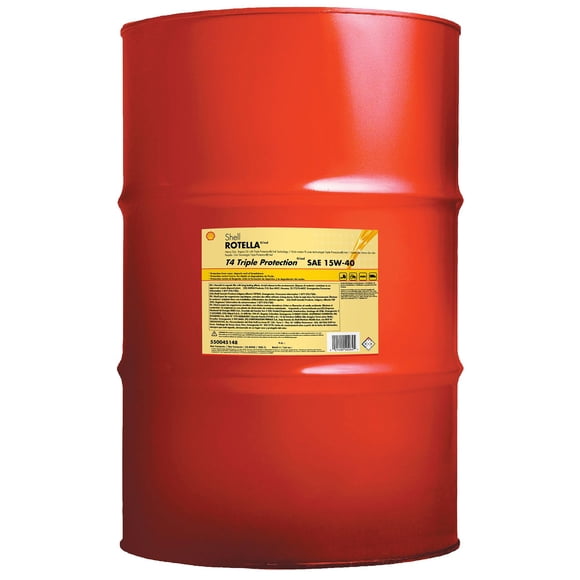 Rotella T4 Triple Protection 15W40 - 55 Gallon Drum