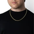 thumbnail image 7 of Semi Solid Rope Chain Necklace in 14K Gold, 7 of 10