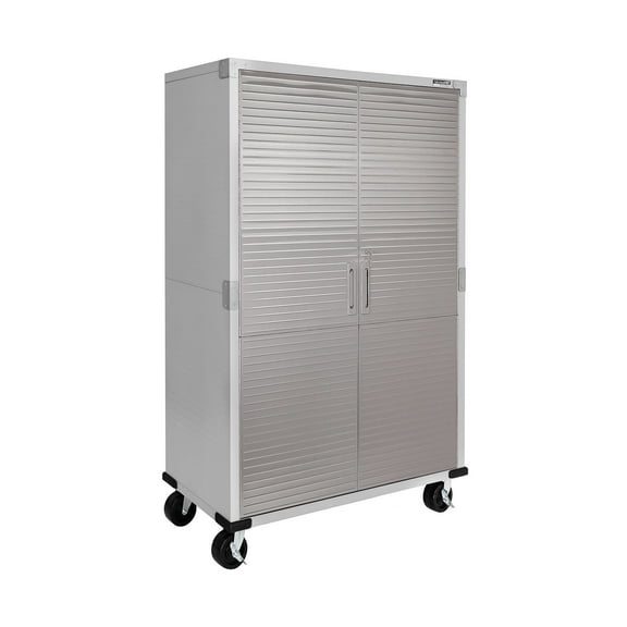 Seville Classics UltraHD Storage Cabinet, 48" W x 18" D x 72" H
