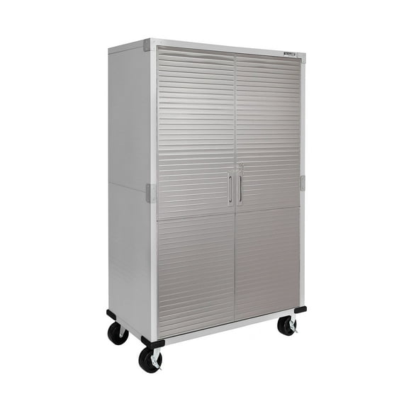 Seville Classics UltraHD Storage Cabinet, 48" W x 18" D x 72" H