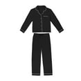 thumbnail image 6 of DreamMark Women's 2-Piece Notch Collar Pajama Set, 6 of 8