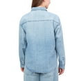 thumbnail image 5 of Seven7 Women's Denim Button Up, 5 of 9
