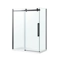 thumbnail image 1 of OVE Decors Bel Soft Close 60" W x 32" D x 78-3/4" H  Corner Shower with Sliding Door, Side Panel & Base, 1 of 9