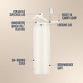 thumbnail image 3 of Ello Pop & Fill 22oz. Stainless Steel Water Bottle with Leak Proof Locking Lid, 2-Pack, 3 of 6