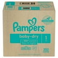 thumbnail image 2 of Pampers Baby Dry Diapers, Sizes 1-7, 2 of 11