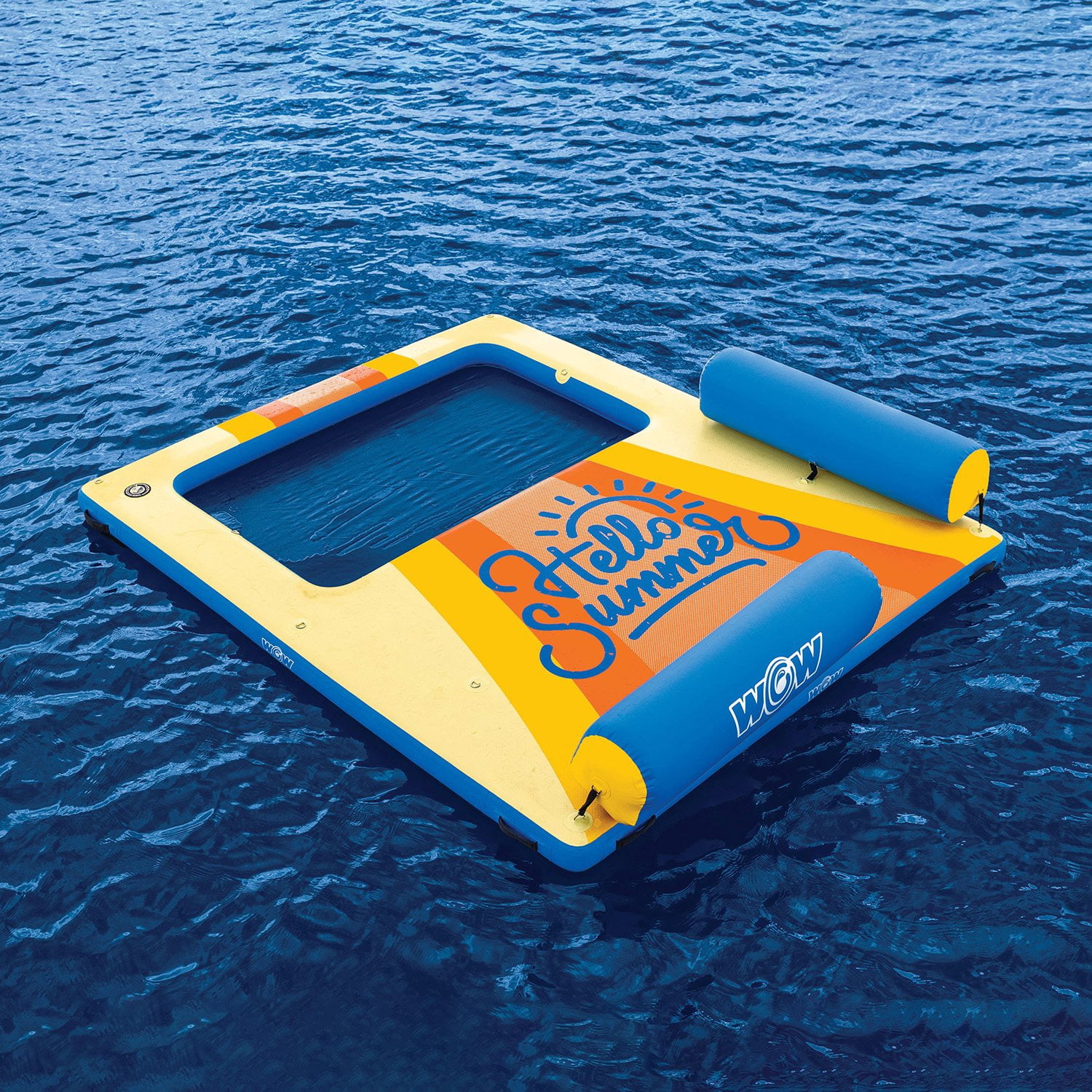 VEVOR Inflatable Floating Dock, ø10FT Inflatable Dock Platform with