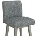 thumbnail image 16 of HH2 Home Parson Wood Adjustable Height Swivel Bar Stool, 16 of 19