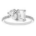 thumbnail image 1 of Lab Created Ruby & White Sapphire Diamond Ring in 14K Gold, 1 of 4