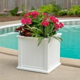 thumbnail image 3 of Mayne Cape Cod Square Planter, Choose Size, 3 of 9