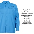 thumbnail image 2 of Habit Men's Long Sleeve 50+ UPF Fishing Shirt, 2 of 9
