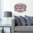 thumbnail image 2 of YouTheFan TCU Horned Frogs 17"x12.5" 3D Multi-Layered Fan Cave Sign, 2 of 5