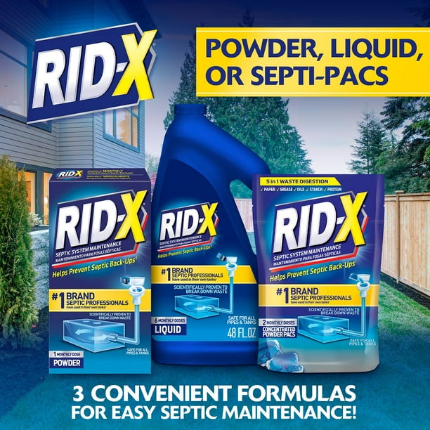 RID-X Septic Tank Treatment Powder, 49 oz. - Samsclub.com