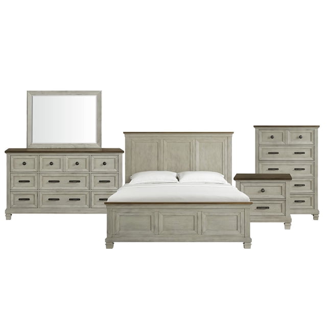 Society Den Bloomfield King Panel Bedroom Set, Assorted Sets