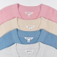 thumbnail image 9 of Seven7 Women's Waffle V-Neck Top, 9 of 11