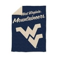 thumbnail image 1 of Logo Brands West Virginia Mountaineers Luxe Dreams Throw, 60" x 80", 1 of 1