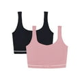 thumbnail image 3 of GapBody Women's 2-Pack Seamless Cotton Comfort Sports Bra, 3 of 5