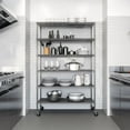 thumbnail image 11 of Member's Mark 6-Tier NSF Heavy Duty Wire Shelving, 47.75" W x 18" D x 75.5" H, 11 of 19