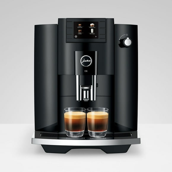 Jura E6 Black Automatic Coffee Center with 11 Brewing Options