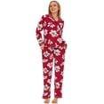 thumbnail image 3 of Flora Nikrooz Ladies Notch Collar PJ Set, 3 of 8