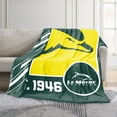 thumbnail image 2 of Logo Brands Le Moyne College Dolphins 60"x70" Super Plush Blanket, 2 of 6