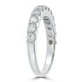 thumbnail image 3 of Round Cut Diamond Band in 14K Gold, 3 of 5