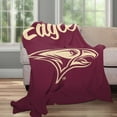 thumbnail image 5 of Logo Brands NC Central Eagles Luxe Dreams Throw, 60" x 80", 5 of 5