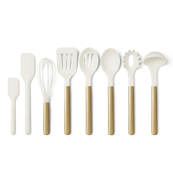 Member's Mark 8-Piece Stainless Steel Silicone Utensil Set