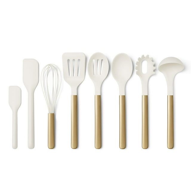 Member's Mark 8-Piece Stainless Steel Silicone Utensil Set