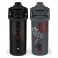 thumbnail image 4 of Zak Designs 20-oz. Stainless Steel Double Wall Beacon Straw Bottle for Kids, 2 pack, Choose Character, 4 of 12