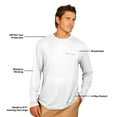 thumbnail image 3 of Reel Life Men's Long Sleeve UV Tee, 3 of 5