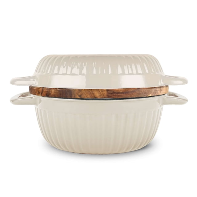 Tramontina 3-in-1 Enameled Cast Iron Multi-Oven, Includes Trivet