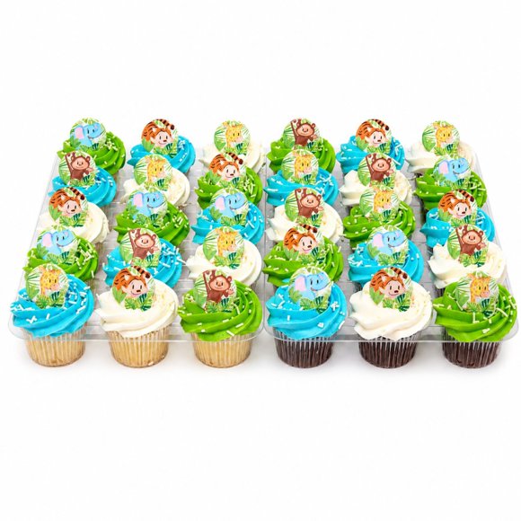 Safari Animals Cupcakes, 30 ct.