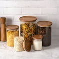 thumbnail image 4 of Member's Mark 5-Piece Glass Canisters, Choose Color, 4 of 11
