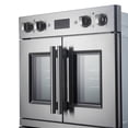 thumbnail image 2 of FORNO Asti 30-Inch Double Electric Wall Oven with Upper French Doors, 2 of 12